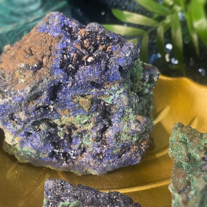 Azurite and Malachite Intuitive Healer Stone