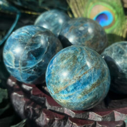 Blue Apatite Spirit Guide Sphere