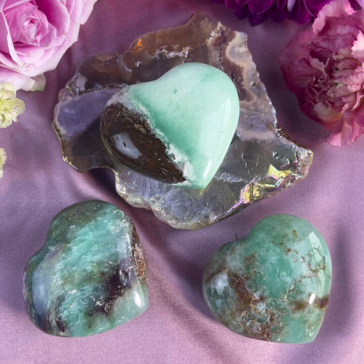 Chrysoprase Heart