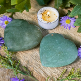 Green Aventurine Heart