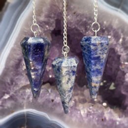 Sodalite Dreamcatcher Pendulum