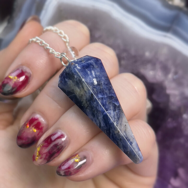 Sodalite Dreamcatcher Pendulum