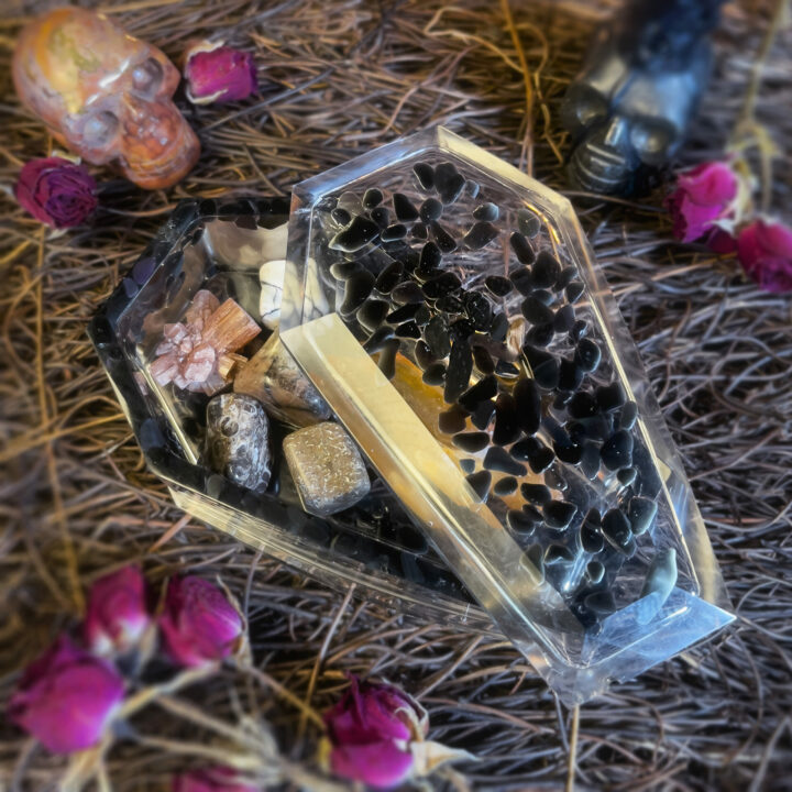 Spirit of Samhain Coffin Gemstone Set