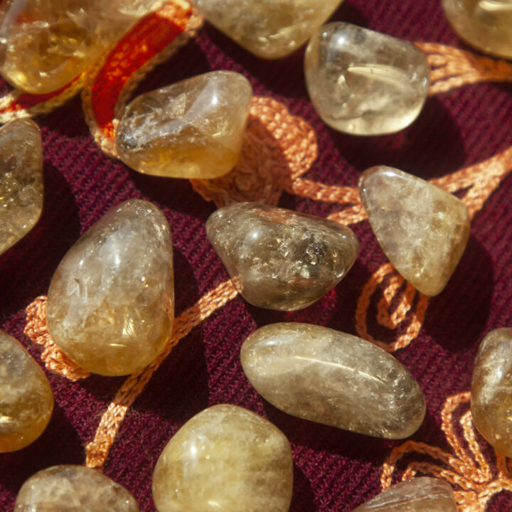 Tumbled Smoky Citrine