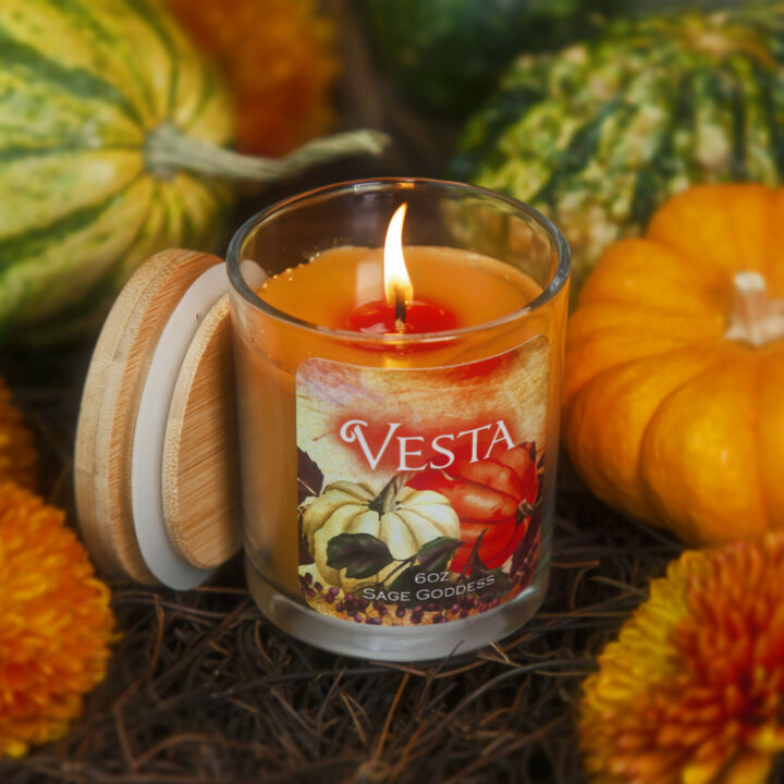 Vesta Intention Candle