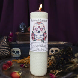 Ancestral Connection Beeswax Intention Candle