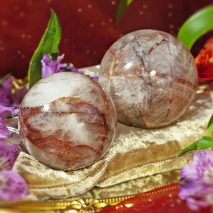 Hemium Quartz Attunement Sphere