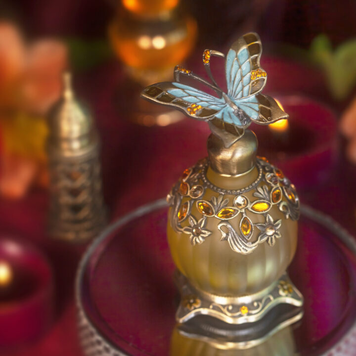 Evolving Butterfly Perfume Bottle