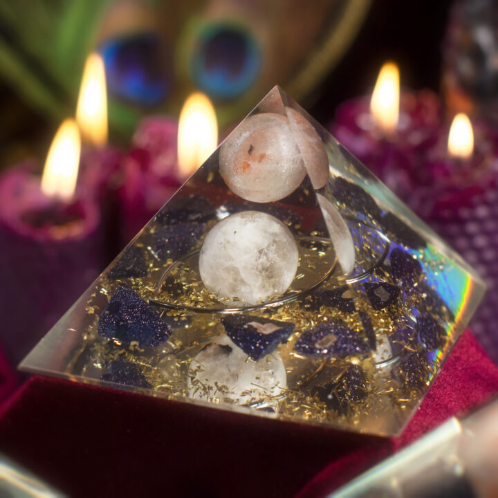 Planetary Orgone Pyramid: Sun and Moon