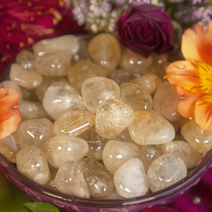 Tumbled African Citrine