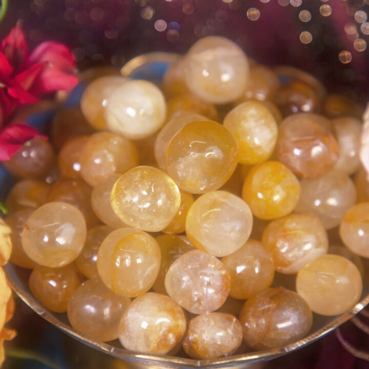 Tumbled Golden Healer Quartz