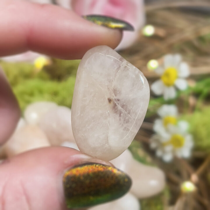 Tumbled Peach Morganite