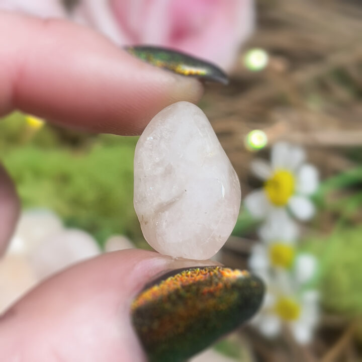 Tumbled Peach Morganite