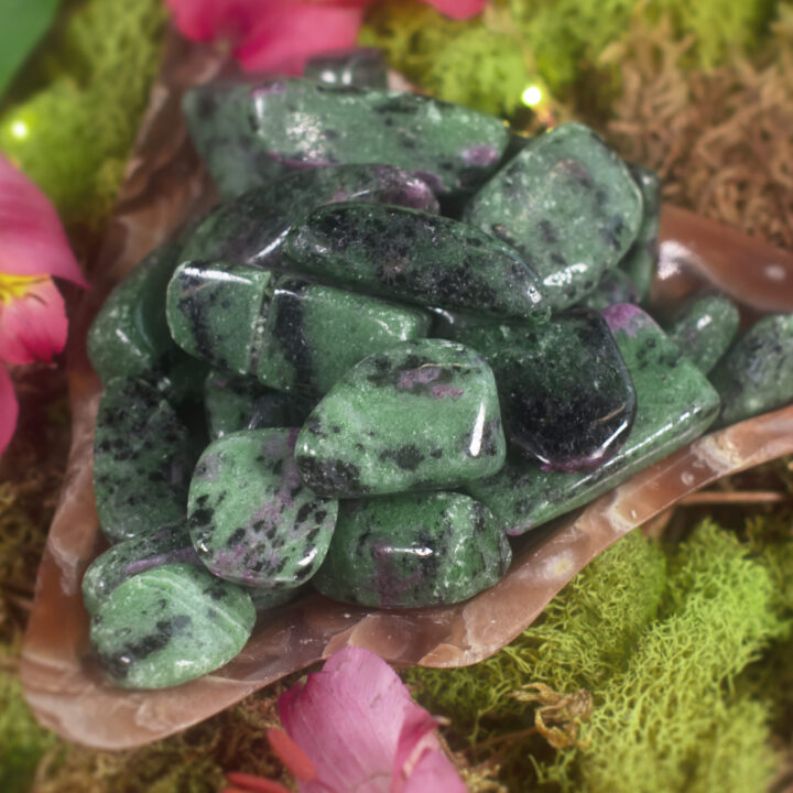 Tumbled Ruby Zoisite