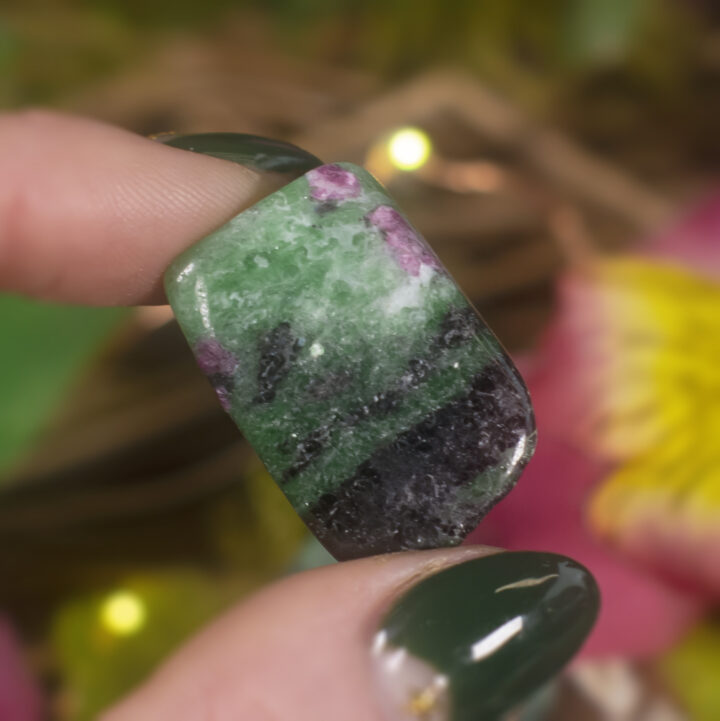 Tumbled Ruby Zoisite