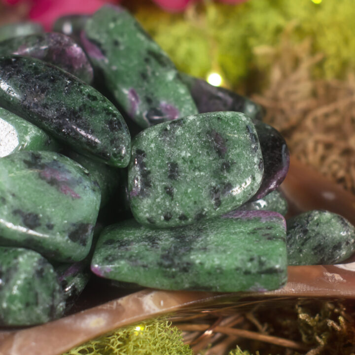 Tumbled Ruby Zoisite