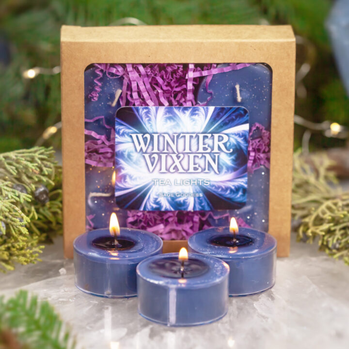 Winter Vixen Intention Tea Lights