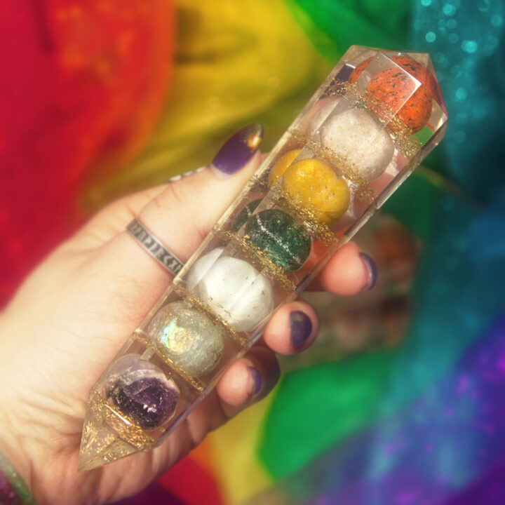 7 Chakra Healing Orgone Vogel