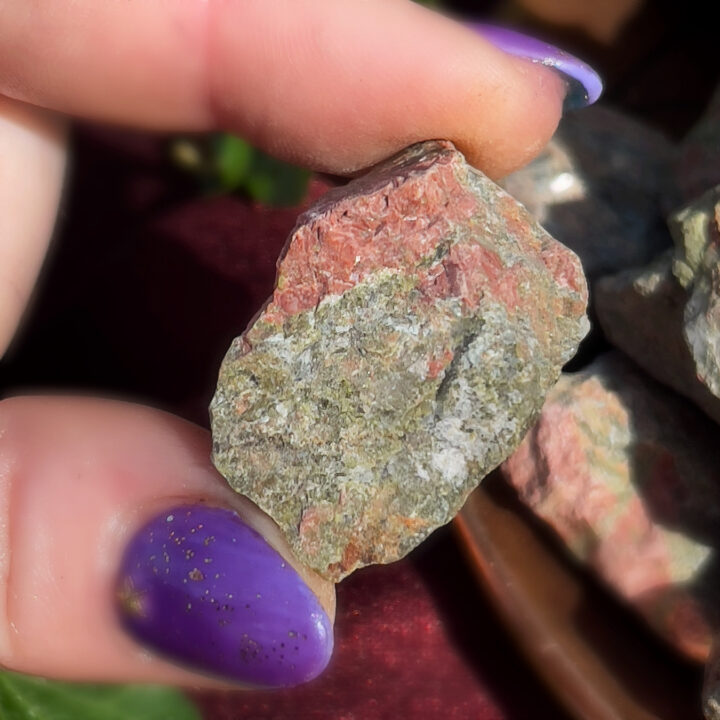 Natural Unakite Jasper