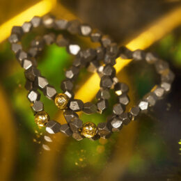 Prosperous and Powerful Pyrite Bracelet