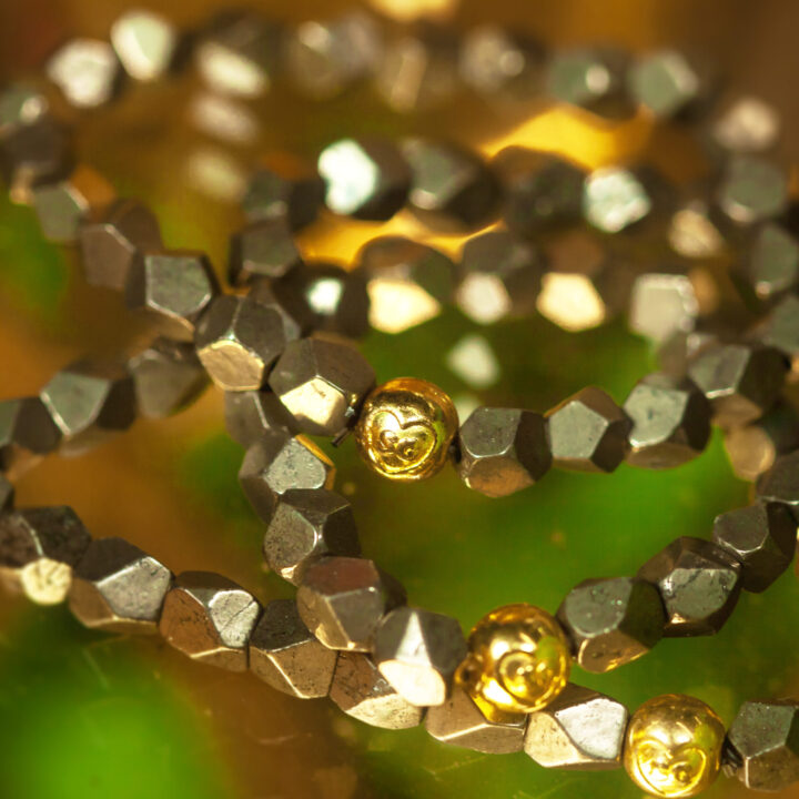 Prosperous and Powerful Pyrite Bracelet