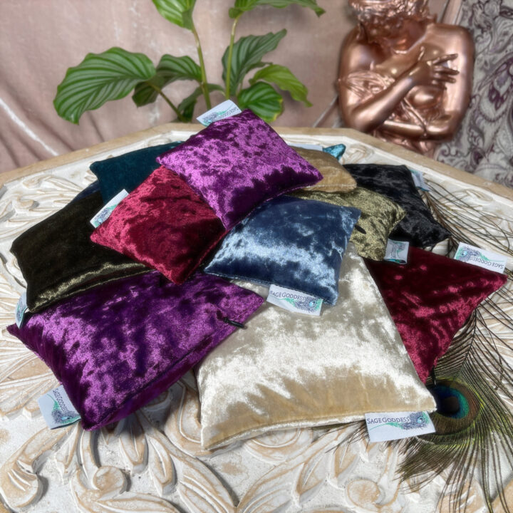 Velvet Crystal Display Pillow