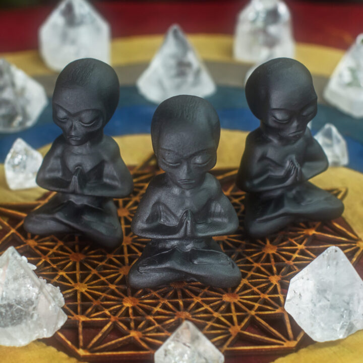 Black Obsidian Meditalien