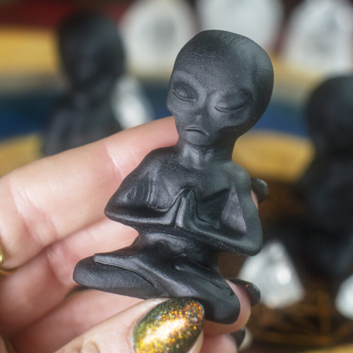 Black Obsidian Meditalien