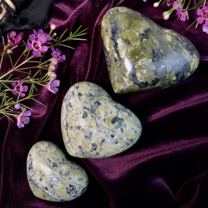 Jadeite Abundant Health and Wealth Heart