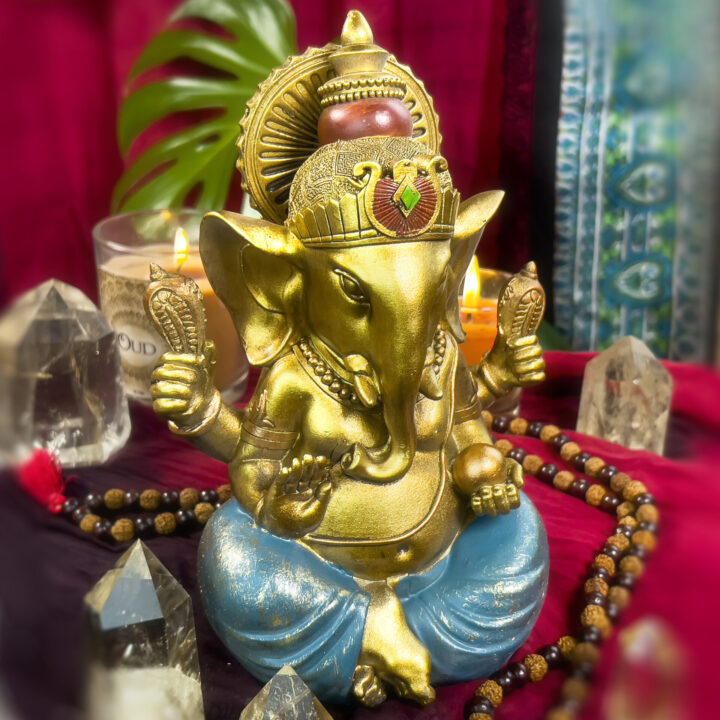 Road Opening Golden Ganesha