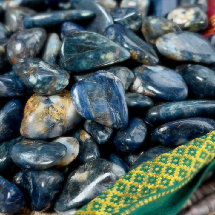 Tumbled Blue Pietersite