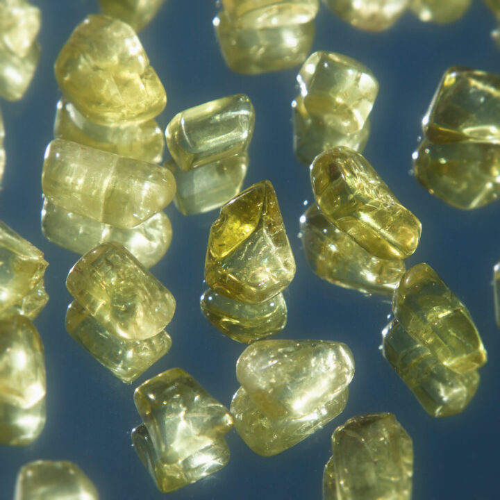 Tumbled Golden Green Apatite