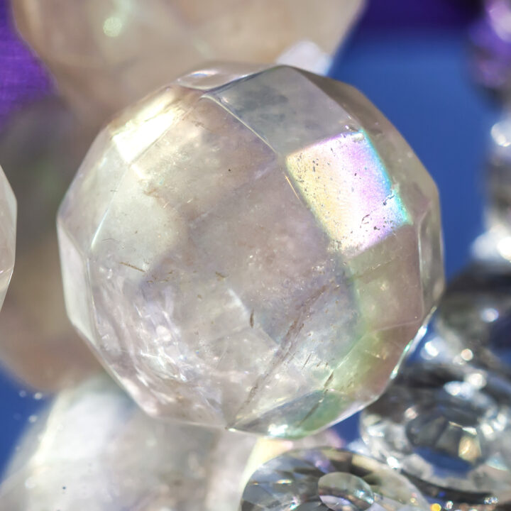 Angel Aura Quartz Disco Ball Sphere