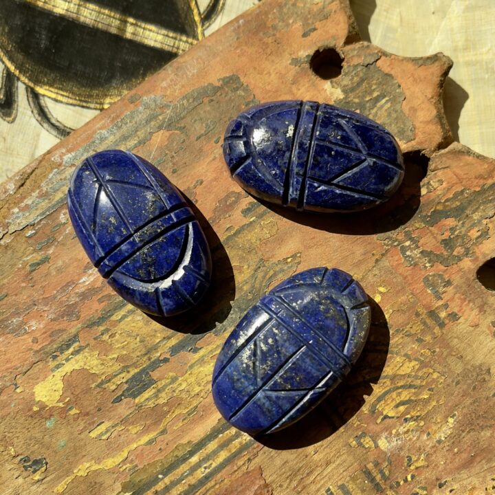 Be Transformed Lapis Lazuli Scarab Beetle