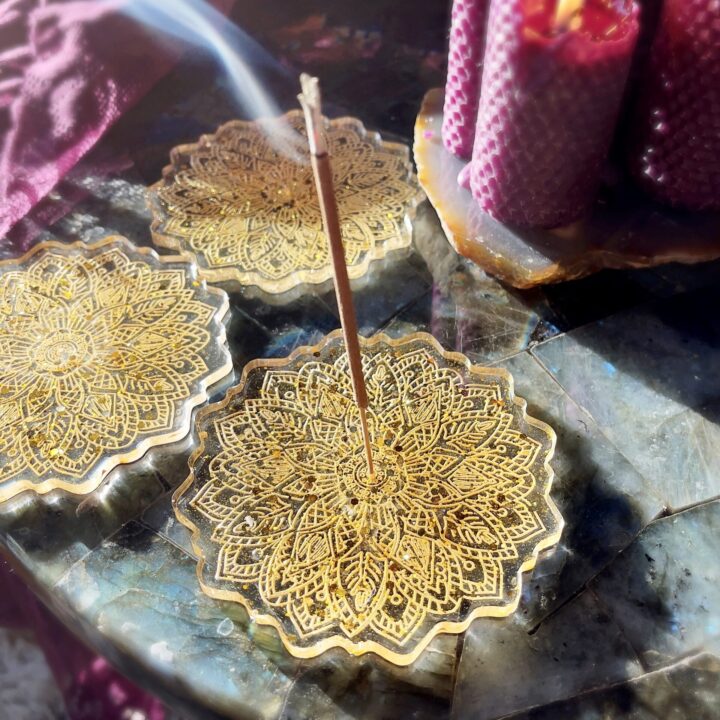 Mandala Incense Holder