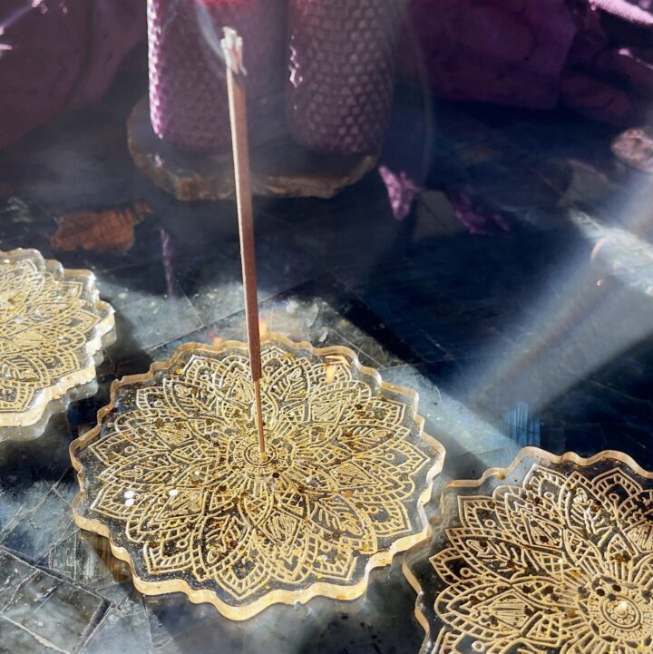 Mandala Incense Holder