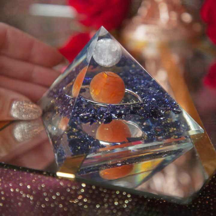 Venus and Mars Planetary Orgone Pyramid