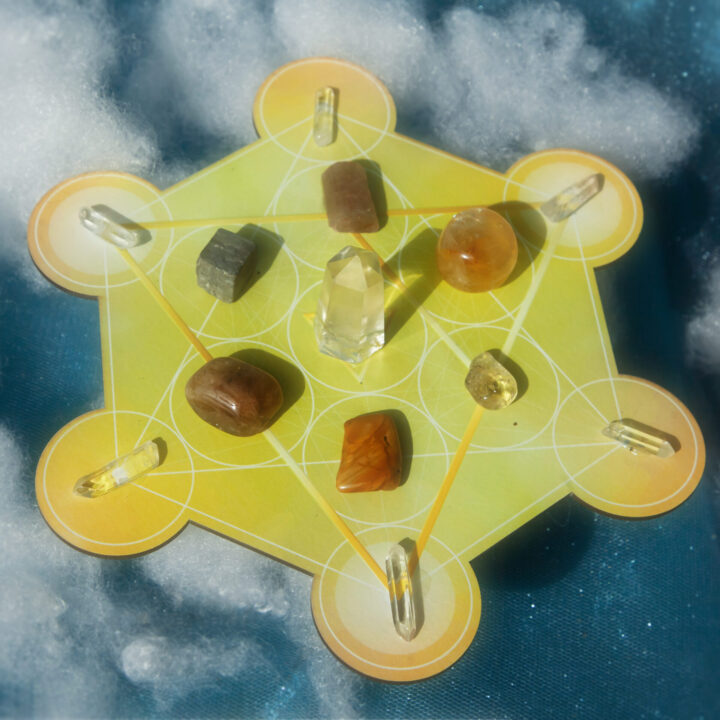 Air Element Crystal Grid