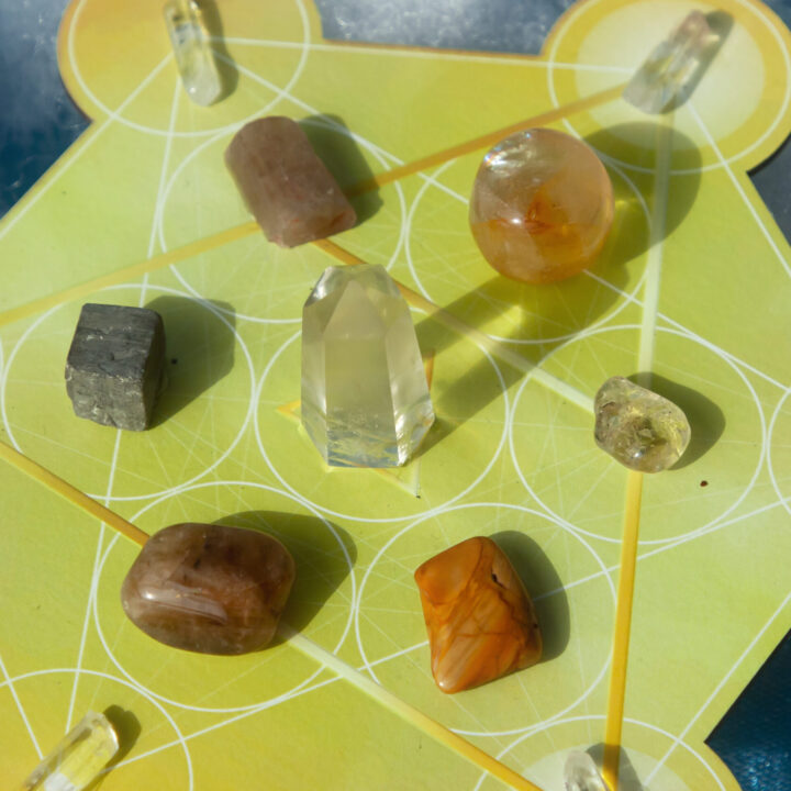 Air Element Crystal Grid