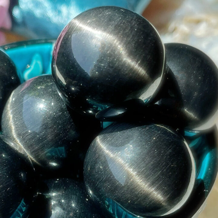 Black Cat's Eye Divine Feminine Magic Sphere