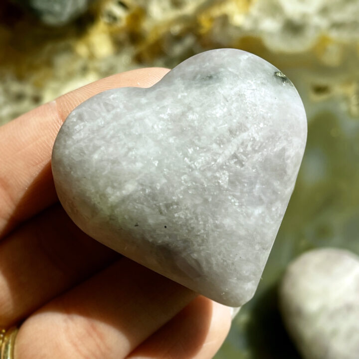 Healing Kunzite Heart