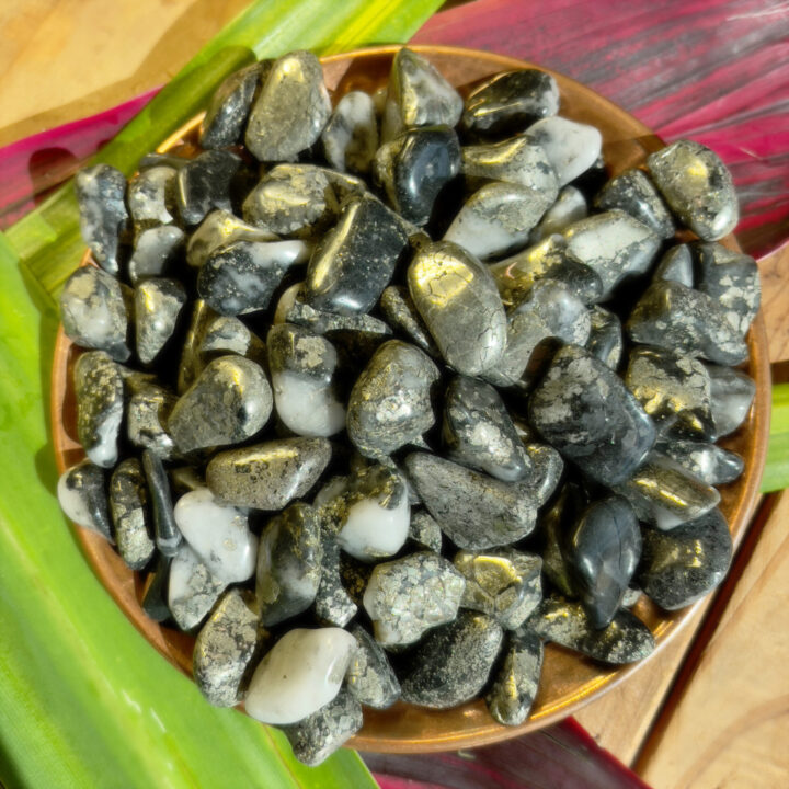 Tumbled African Gold Pyrite