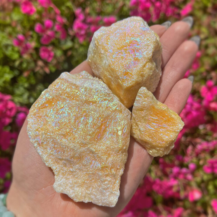 Angel Aura Orange Calcite