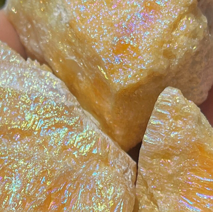 Angel Aura Orange Calcite