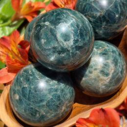 Balanced Metabolism Green Apatite Sphere