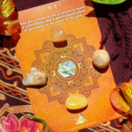 Sacral Chakra Crystal Quad