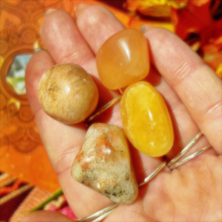 Sacral Chakra Crystal Quad