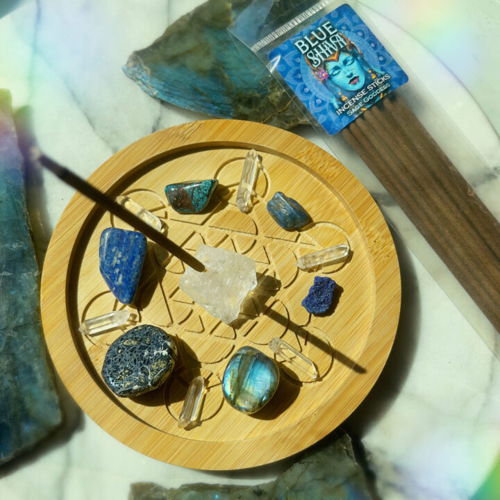 Blue Shiva Third Eye Incense Grid Set