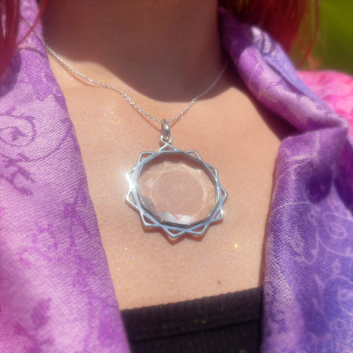 Magical Master 11 Clear Quartz Pendant