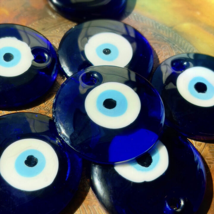 Glass Evil Eye Charm